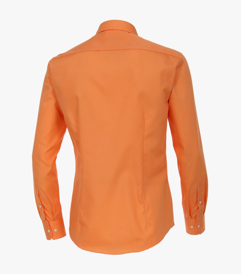 Businesshemd in Orange Modern Fit - VENTI