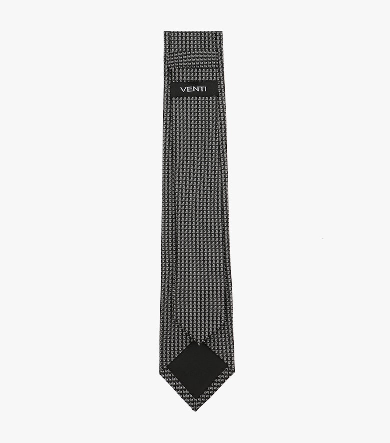 Krawatte in Schwarzgrau - VENTI