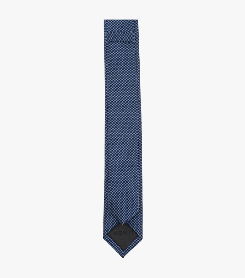 Krawatte in mittleres Dunkelblau - VENTI