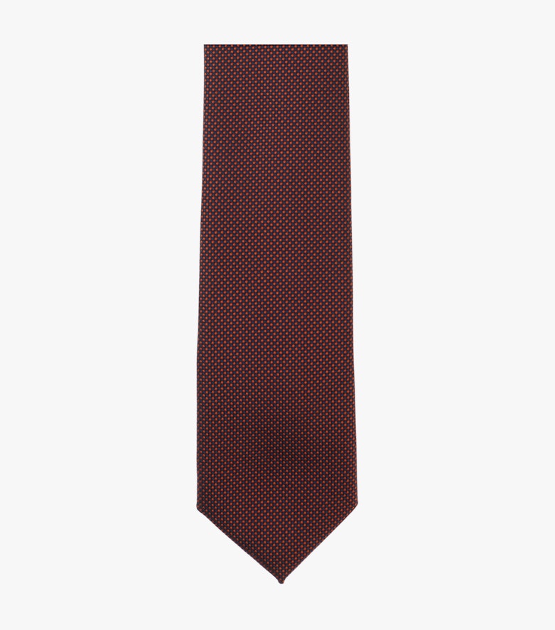 Krawatte in Dunkelorange - VENTI