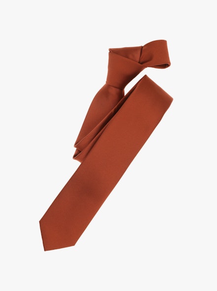 Krawatte in Dunkelorange - VENTI