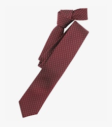 Krawatte in Bordeauxrot - VENTI
