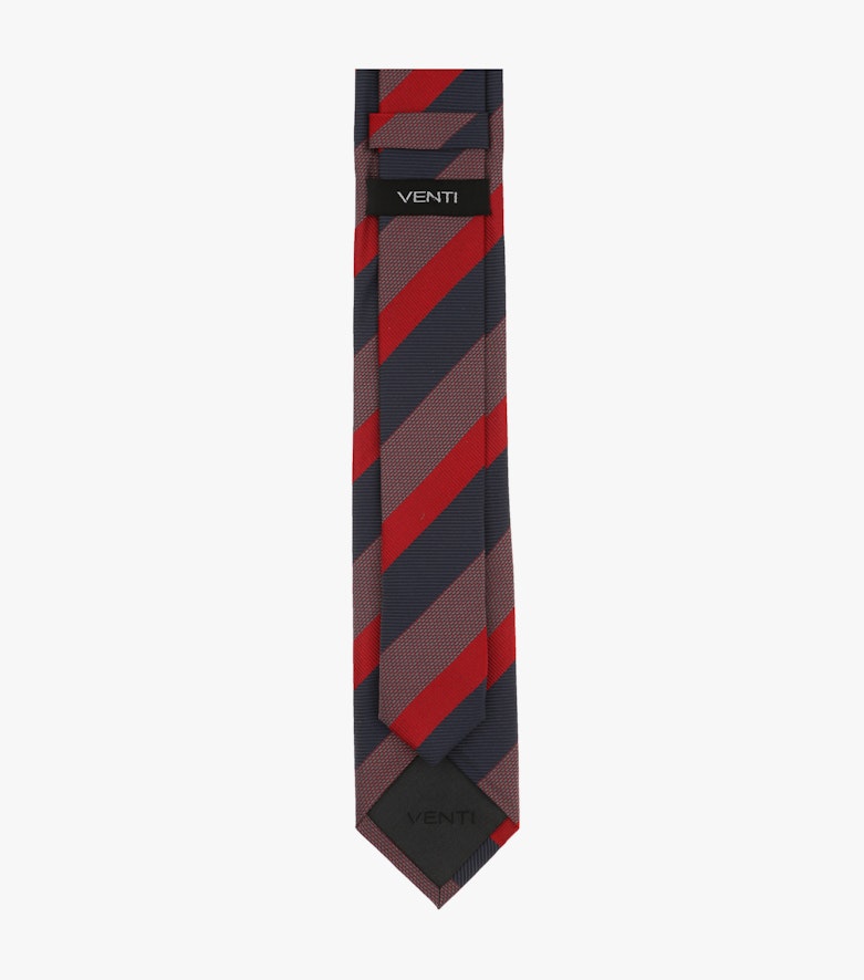 Krawatte in Mittelrot - VENTI
