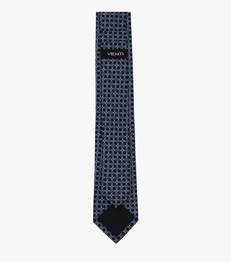 Krawatte in sattes Mittelblau - VENTI