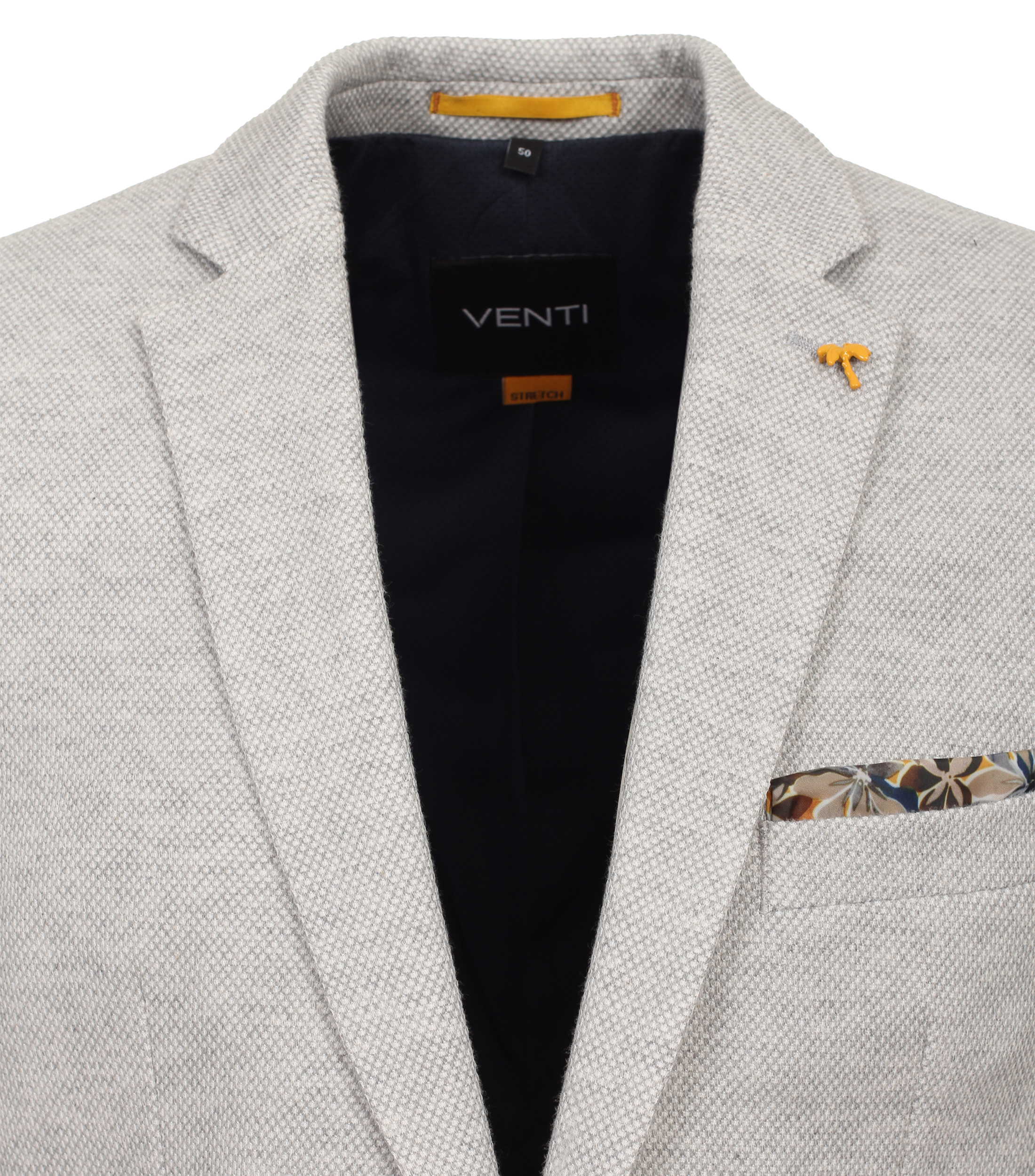 Venti Giacca Elegante Uomo Uni Con Fazzoletto Da Taschino – Taglio Moderno, Versatile Per Matrimoni E Cerimonie